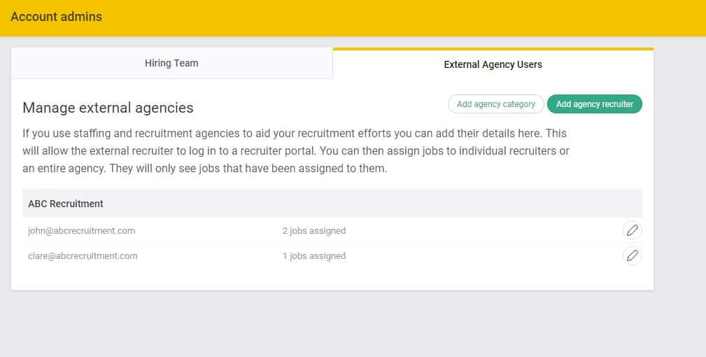 recruiter portal