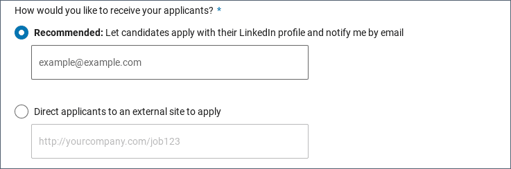 share job linkedin option2v2